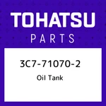 3C7-71070-2 Tohatsu Oil Tank 3C7710702, New Genuine Oem Part. Fixed Price $109.70.