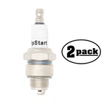 2-PACK Compatible Spark Plugs For 1940 Lauson Outboard Sport King Cyl. 2.5 Hp. Fixed Price $12.99.