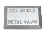 Boat Marine Size 2-1/2" X 4-1/2" Zinc Anode Hull Plate Sea Shield ZP-2 Zp-m. Fixed Price $24.95.