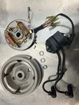 Suzuki DT8 Flywheel And Ignition Cdi 32900-98101/ Stator & Plate 32101-98131 Lot. Fixed Price $110.00.