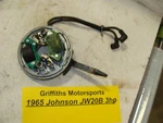 1965 Johnson Outboard 3HP Boat Motor Sea-horse JW20B Points Plate Ignition Coil. Fixed Price $98.00.