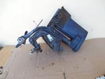 1998 Evinrude 15HP Exhaust Housing 0435430 And Bracket. Fixed Price $75.00.