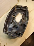 317308 Johnson Evinrude 25HP Lower Motor Cover 1971-1975 18HP 20HP Kd. Fixed Price $38.00.