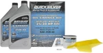 Quicksilver 25W-40 Oil Change Kit For 4-STROKE 25HP Unspecified,. Fixed Price $61.99.