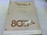 PM66 1981 Johnson Electric Final Edition Parts Catalog Manual P/n 390884. Fixed Price $7.94.