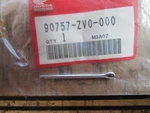 Qty 1976 Honda BF2A Propeller Split Pin (cotter Key) 90757-ZV0-000. Fixed Price $24.99.