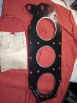 Omc Johnson Evinrude Brp 313413 Cylinder Head Gasket 70 75HP 1968-86 Oem Nos. Fixed Price $24.99.
