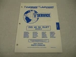 Nos 437478 Omc Evinrude Johnson 25D 40-50 Hp 35JET Outboard Parts Catalog 1995. Fixed Price $19.99.