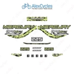 Mercury Optimax Bluewater 225 Hp Green Camouflage Outboards Decals Stickers. Fixed Price $53.13.