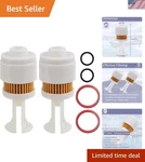 65L24563 Fuel Filter Element For Yamaha 150HP 200HP 225HP 250HP Outboard Moto.... Fixed Price $30.86.