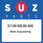 31100-89L00-000 Suzuki Motor Assy,starting 3110089L00000, New Genuine Oem Part. Fixed Price $982.32.