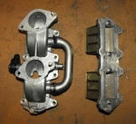 Mariner 40 Hp Intake Manifold & Reeds Pn 97720M Fits 1977-1990. Fixed Price $45.00.