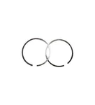 Piston Rings Set 3.5" Std Johnson Evinrude 394930 200-110 V4 V6 V8 85 300HP Wsm. Fixed Price $26.68.