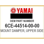 Yamaha Mount Damper, Upper Side 6CE-44514-00-00 Oem New. Fixed Price $128.65.