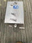 Aluminum Marine Boat 18 Gallon Gas Tank Fuel Cell 17 W X 21 H 12 D. Fixed Price $75.00.