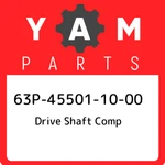 63P-45501-10-00 Yamaha Drive Shaft Comp 63P455011000, New Genuine Oem Part. Fixed Price $766.51.