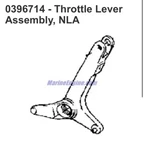0396374 331224 0396714 Throttle Linkage Johnson Evenrude Omc. Fixed Price $44.47.