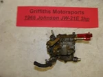 1966 Johnson JW-21E 3HP Outboard Motor Carburetor Adjustment Knob Dials. Fixed Price $98.00.