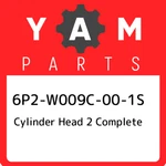 6P2-W009C-00-1S Yamaha Cylinder Head Complete 6P2W009C001S, New Genuine Oem Pa. Fixed Price $4836.92.