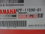 Genuine Yamaha Tensioner Assy 67F-11590-01 Oem. Fixed Price $106.39.