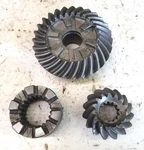 Mercury Gear Set, Forward 43-878613, Pinion 43-44103, Clutch Dog 52-859340. Fixed Price $250.00.