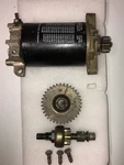 Johnson Evinrude Starter Motor Assembly 0586287 & Pinion Shaft 0438068. Fixed Price $200.00.