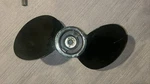 48-33480 A1 Oem Mercury Mariner 9-3/4 X 11 Aluminum Propeller 20 Hp 2-BLADE New. Fixed Price $175.00.