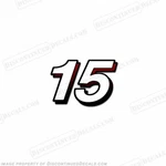 Fits Mercury Single "15" Decal. Fixed Price $19.95.
