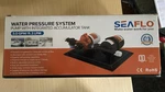 Seaflo Marine Water Pump W/accumulator 12VDC-45PSI-3.0GPM-0.75LITER. Fixed Price $125.00.