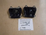 FA411222 Force 1989 85HP 856X9B Outboard Transfer Port Covers (2) T150. Fixed Price $20.00.