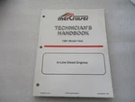 1997 Mercury Mercruiser In-line Diesel Engines Technicians Handbook 90-806536970. Fixed Price $7.77.