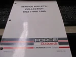 Force Service Bulletin Collection Manual 1983 Thru 1989. Fixed Price $12.99.