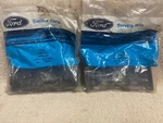 Nos Ford E6FZ-17996-A E6FZ-17997-A 1985-89 Escort Exp Tracer Front Bumper Guards. Fixed Price $28.00.
