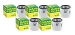 Mann Set Of 5 Engine Oil Filters Ford Jaguar Land Rover Lincoln Mercury. Fixed Price $60.95.