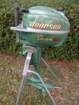 1953 Vintage Johnson 3HP Model JW-10 Ser 1007316 With Tune Kit. Fixed Price $650.00.