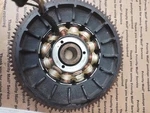 Johnson Evinrude Flywheel & Stator 586765 586766 D3. Fixed Price $55.00.