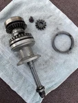 Mercury Model 200 20HP Lower Unit Gear Set Straight 43-45227 44-75366. Fixed Price $72.00.
