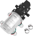 12V Diaphragm Water Pump With Pressure Switch 1.2 Gpm 80 Psi Transparent. Fixed Price $21.46.