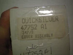 Quicksilver Mercury #47752A1 Cover Assembly, Free Freight. Fixed Price $24.95.