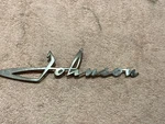 Vintage 1957 Javelin 35HP Outboard Motor "johnson" Script P/n 304869. Fixed Price $28.00.