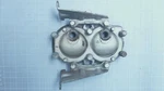 Johnson Evinrude Omc 202537 Cylinder Head & Brackets - Used. Fixed Price $26.95.