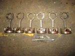 Yamaha 250HP 4 Stroke Outboard Piston And Rod Set Of (6P2-00). Fixed Price $250.00.