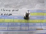 New Oem Johnson & Evinrude Clevis Pin 323776. Fixed Price $7.99.