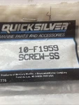 Quicksilver 10-F1959 Screw Mercury Nos Power Trim Cap (R2160,82C). Fixed Price $32.00.