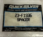 Mercury Quicksilver Spacer 23-F1936. Fixed Price $6.95.