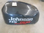 439494 Johnson 1998 Ficht 115HP J115FTLECS Outboard Engine Cover Hood (b). Fixed Price $200.00.