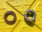 90170-20137-00 90201-21M18-00 Yamaha 2006 50HP Etlh Outboard Flywheel Nut T150. Fixed Price $12.98.