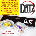 Catz Fet Xlo Driving Gold Bulb Fits Wake Board Tower Bar C-west. Fixed Price $39.80.