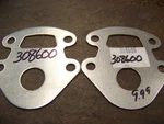 2 New Omc Oem Evinrude Johnson Water Plates # 308600. Fixed Price $9.99.