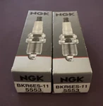 2 Pack Ngk 5553 Spark Plugs BKR6ES-11. Fast Free Shipping.. Fixed Price $13.00.